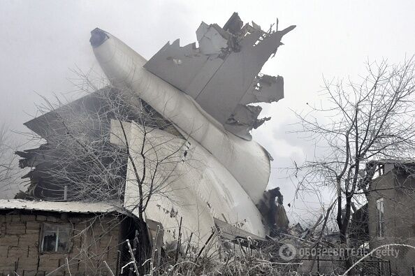 Под Бишкеком рухнул Boeing: все подробности, фото и видео