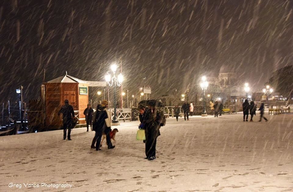 Незвично і красиво: у мережі захопилися знімками Венеції у снігу