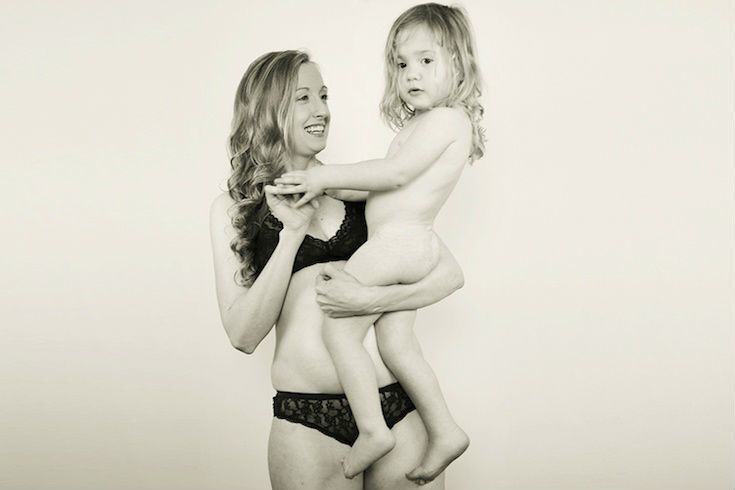 Как полюбить свое тело после родов: вдохновляющий фотопроект