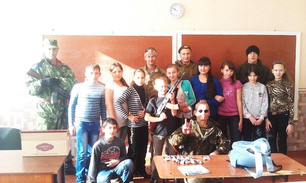 Привет от российских "добровольцев" на Донбассе