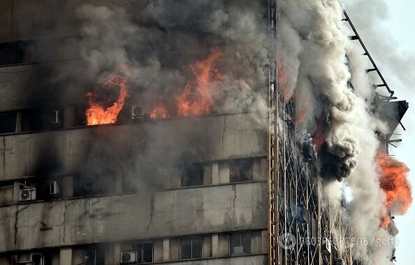 В Иране рухнул горящий небоскреб: 30 жертв, 38 пострадавших. Опубликованы фото и видео 