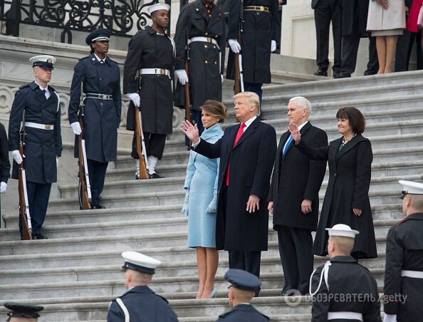 Историческое событие: собраны самые яркие фото с инаугурации Трампа