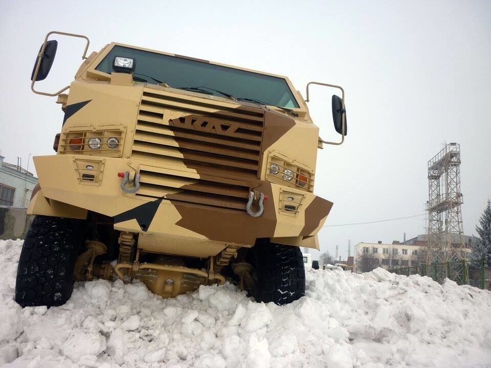 КрАЗ-Hulk: появилось видео испытаний нового украинского бронеавтомобиля