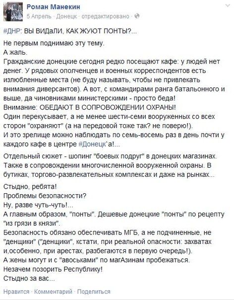 Как личинки "Донецкой республики" эволюционировали в "ДНР"
