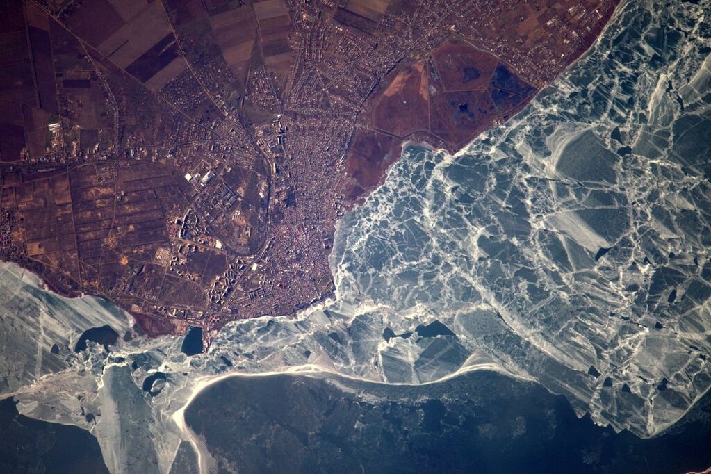 Україна з космосу: астронавт привітав українців дивовижним фото