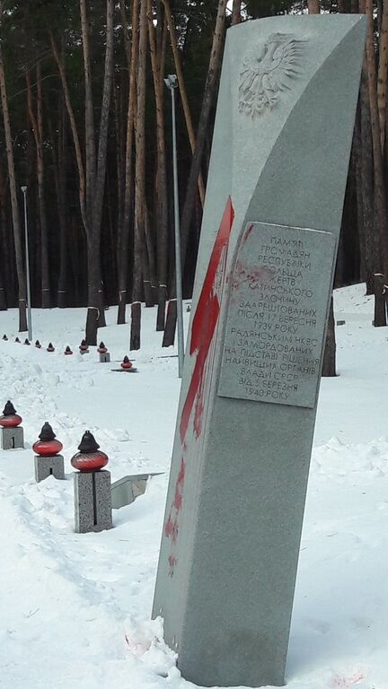 Замахнулись на память: под Киевом вандалы осквернили польское кладбище