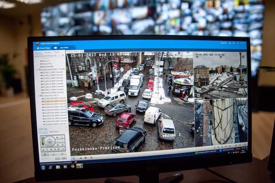 В Киеве установили 4 тысячи камер видеонаблюдения, на Майдане - уникальную 