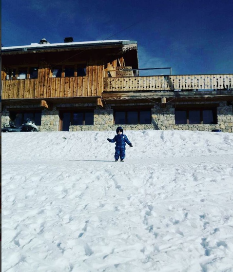 ''Підкорюємо висоти'': Наталія Подольська поділилася знімками сина в засніжених горах