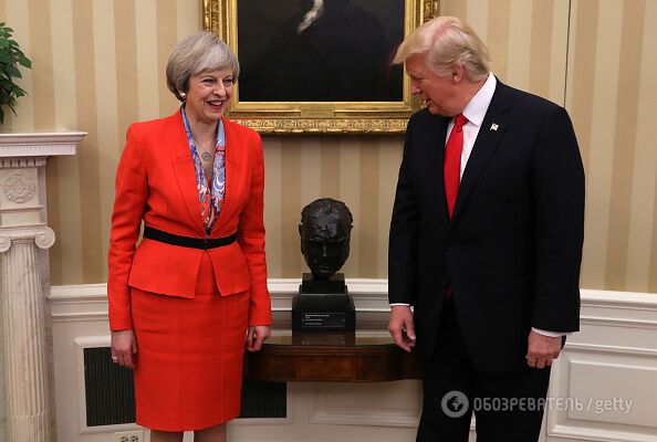 Трамп зустрівся з прем'єром Великобританії