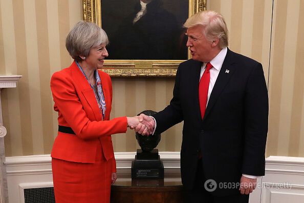 Трамп зустрівся з прем'єром Великобританії