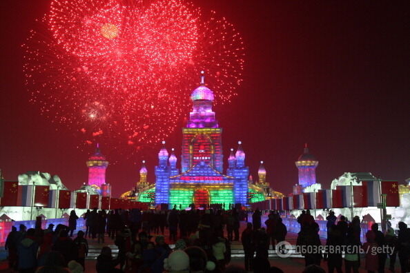 Холод нипочем: появились потрясающие фото экстремального фестиваля в Китае