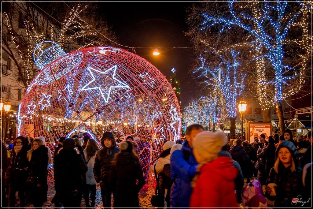 Новогодние праздники в Донецке: торжество "свободы"