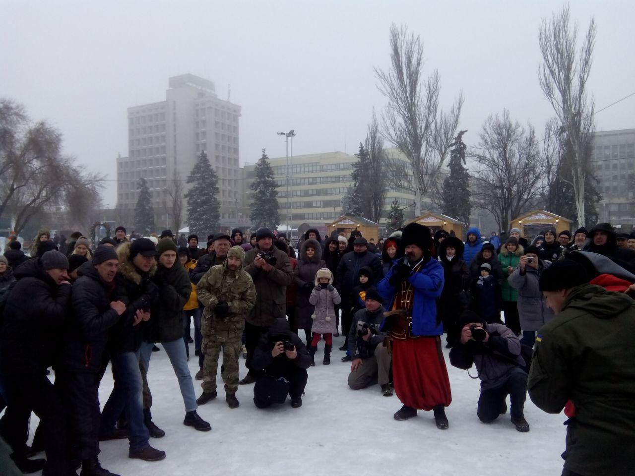 Сегодня в Запорожье устроили "Лаву на лаву"