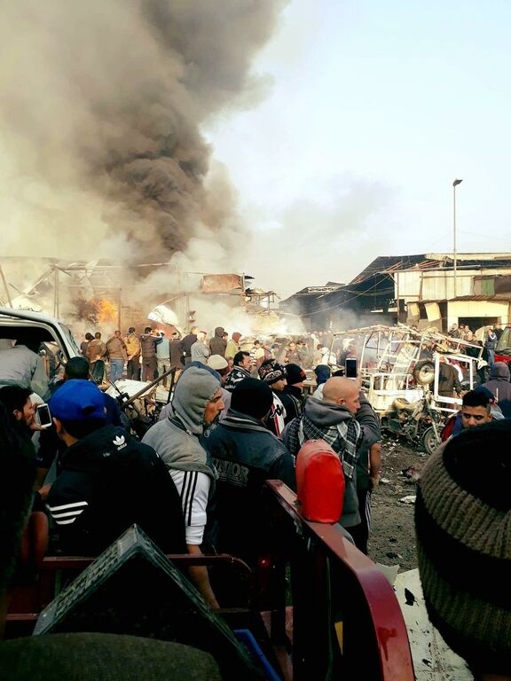 На рынке Багдада произошли жуткие теракты: появились фото и видео