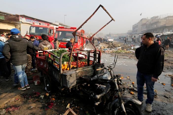 Второй теракт за день: опубликованы фото еще одного взрыва в Багдаде