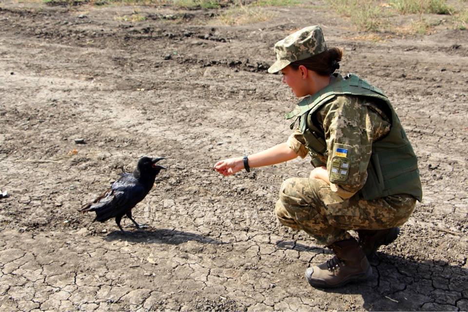 "Зав'язуйте шнурки міцніше": воїни АТО розповіли про свій козирний "безпілотник". Опубліковані фото