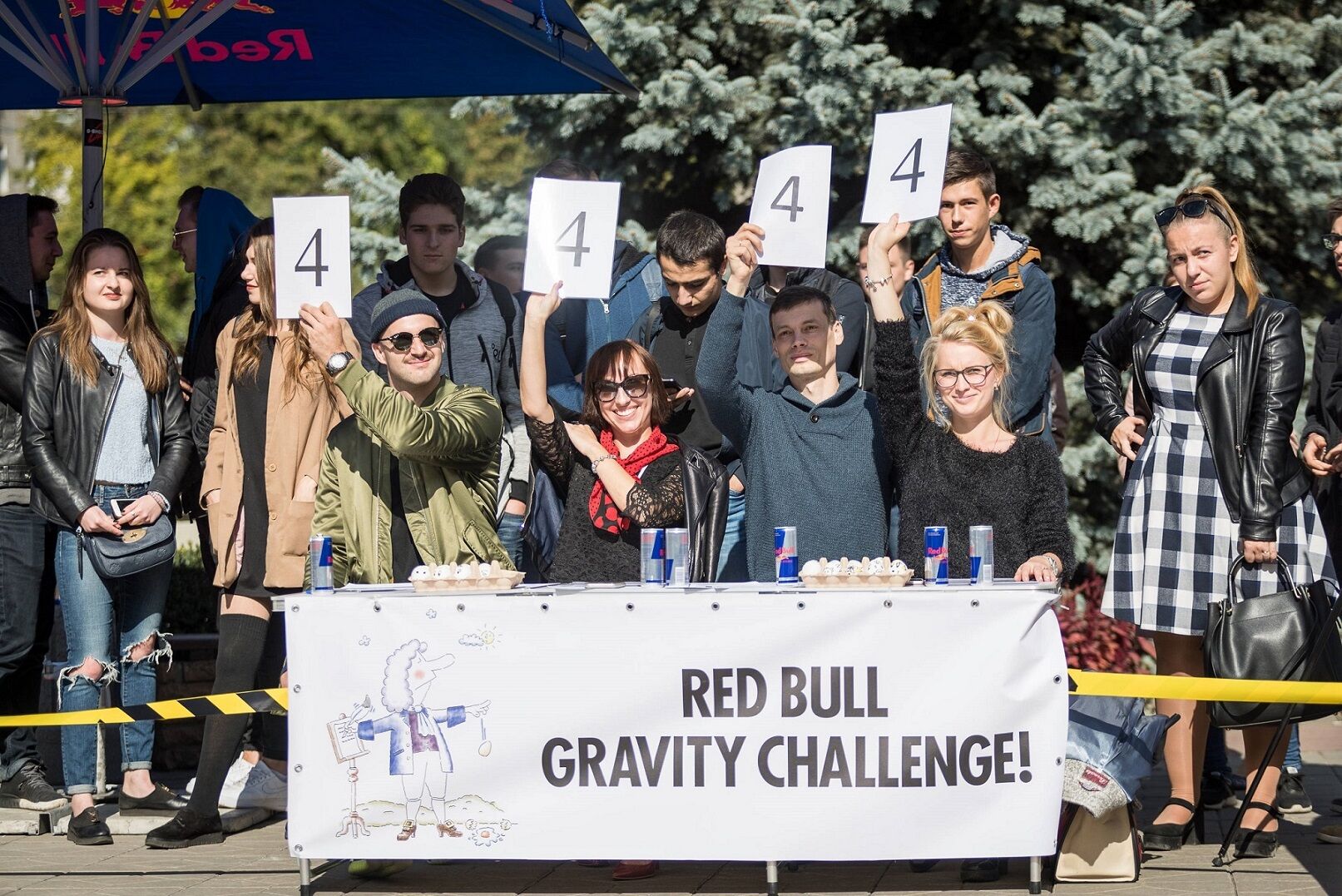 В Киеве студенты боролись с гравитацией в Red Bull Gravity Challenge