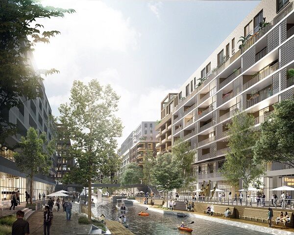 В Киеве появится первый в Украине амфитеатр у воды и суперсовременный образовательный центр "Rybalsky Family Port"