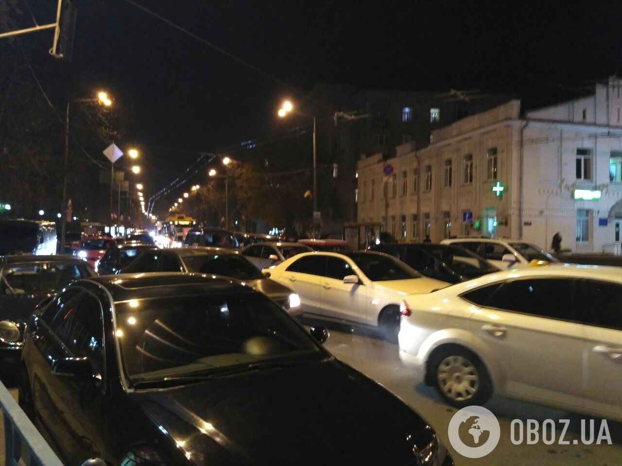 Акции протеста в центре Киева: онлайн первого дня
