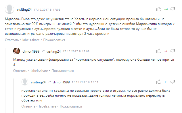  Российские фанаты облили грязью Марию Шарапову за позор на Кубке Кремля