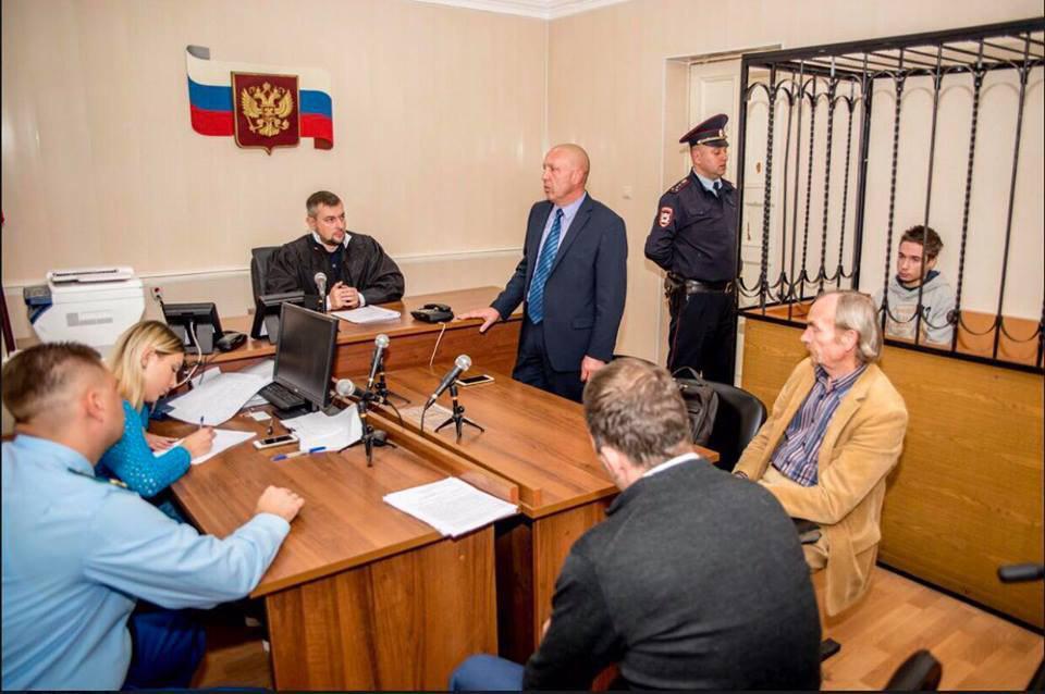 Павел Гриб в российском суде