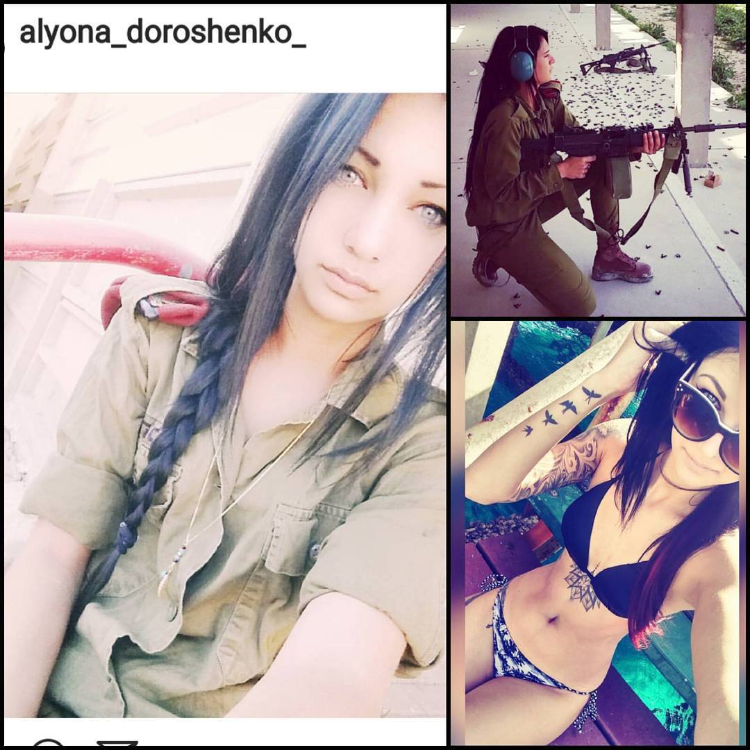 Армія Ізраїлю: в мережу потрапили "гарячі" фото дівчат-військовослужбовців