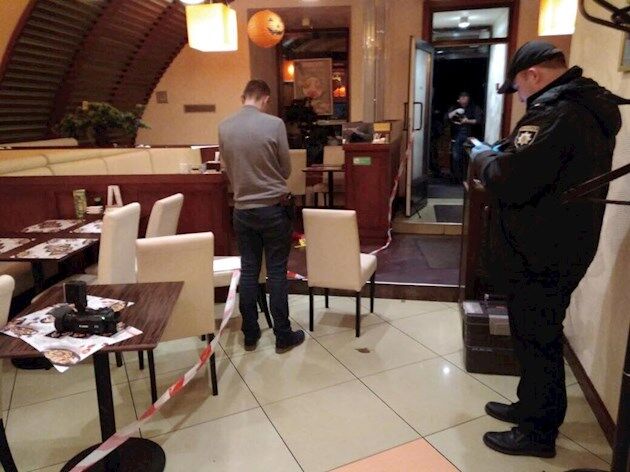 Стрельба в киевском ресторане