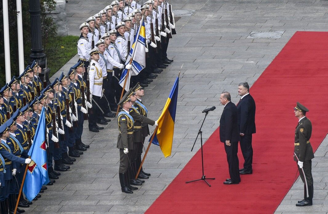 Эрдоган приехал к Порошенко в Киев: о чем договорились президенты. Фоторепортаж