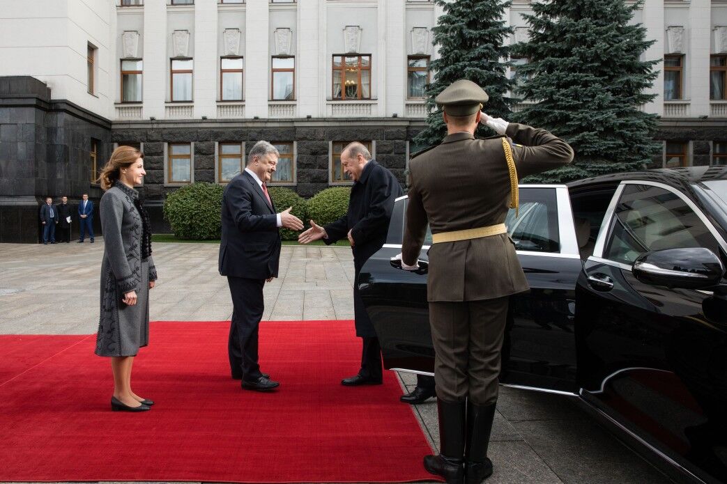 Эрдоган приехал к Порошенко в Киев: о чем договорились президенты. Фоторепортаж