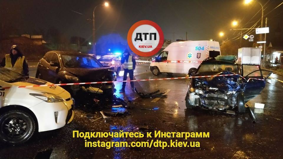 Чиновник МВД устроил смертельное ДТП в Киеве