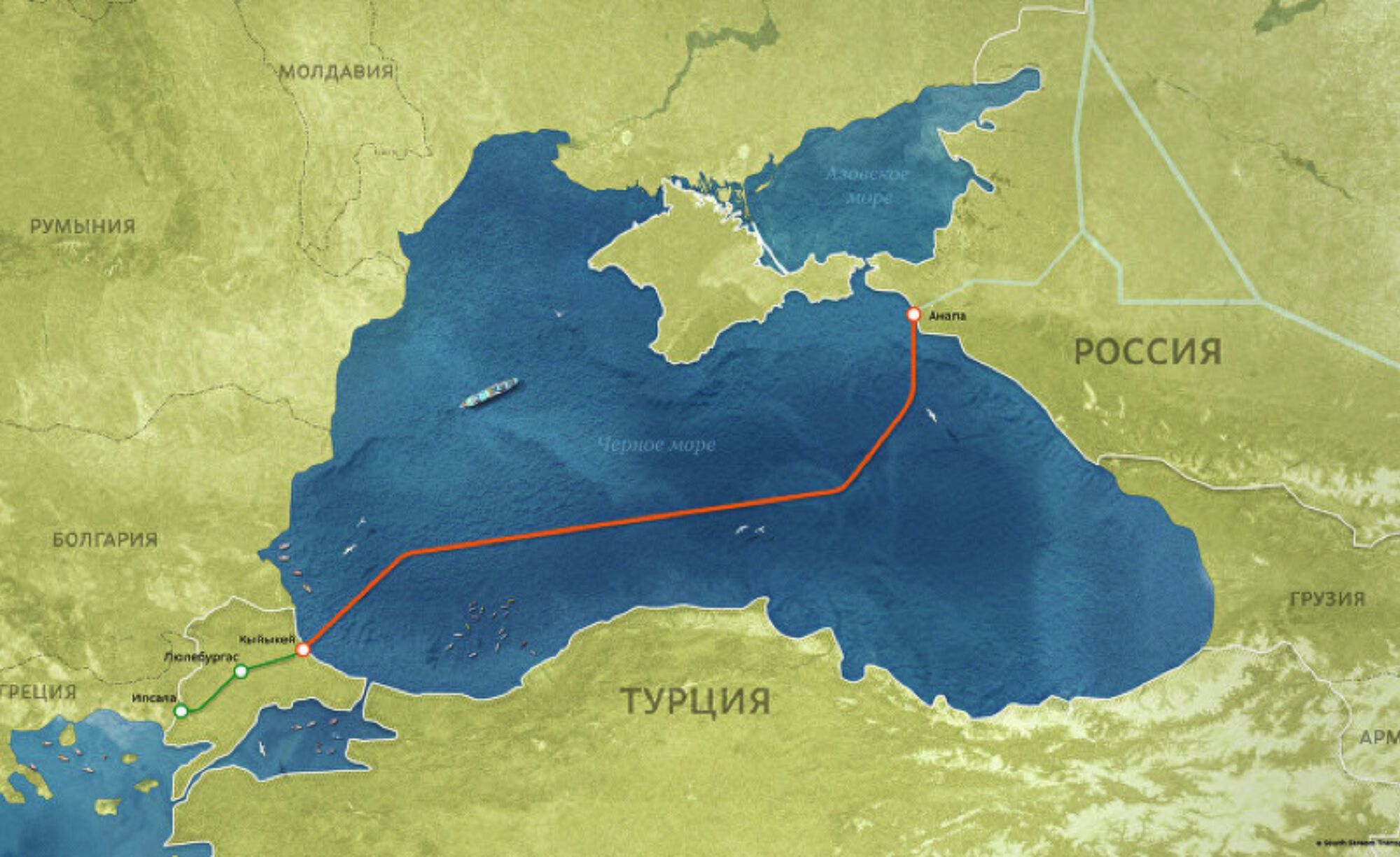 Как Украина закручивает газовый кран России