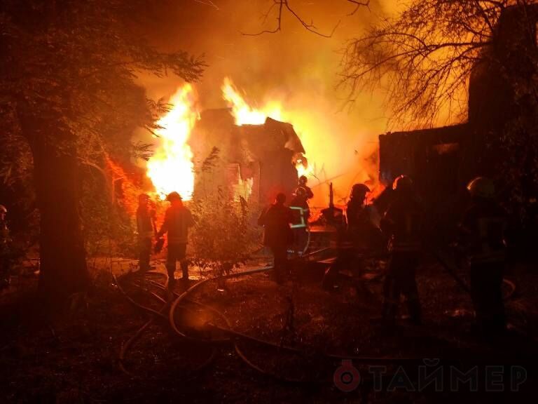 Масштабна пожежа в Одесі: знову горів санаторій
