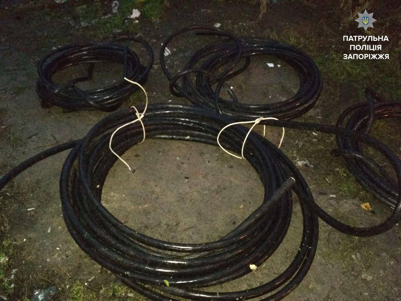 В Запорожье задержали любителей укртелекомовского имущества (ФОТО)