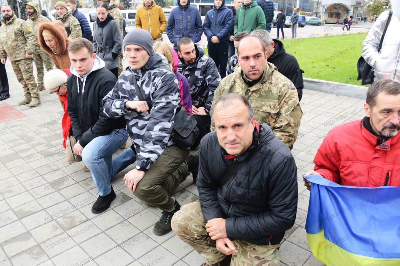 В Запорожье прошла церемония прощания с погибшим бойцом АТО