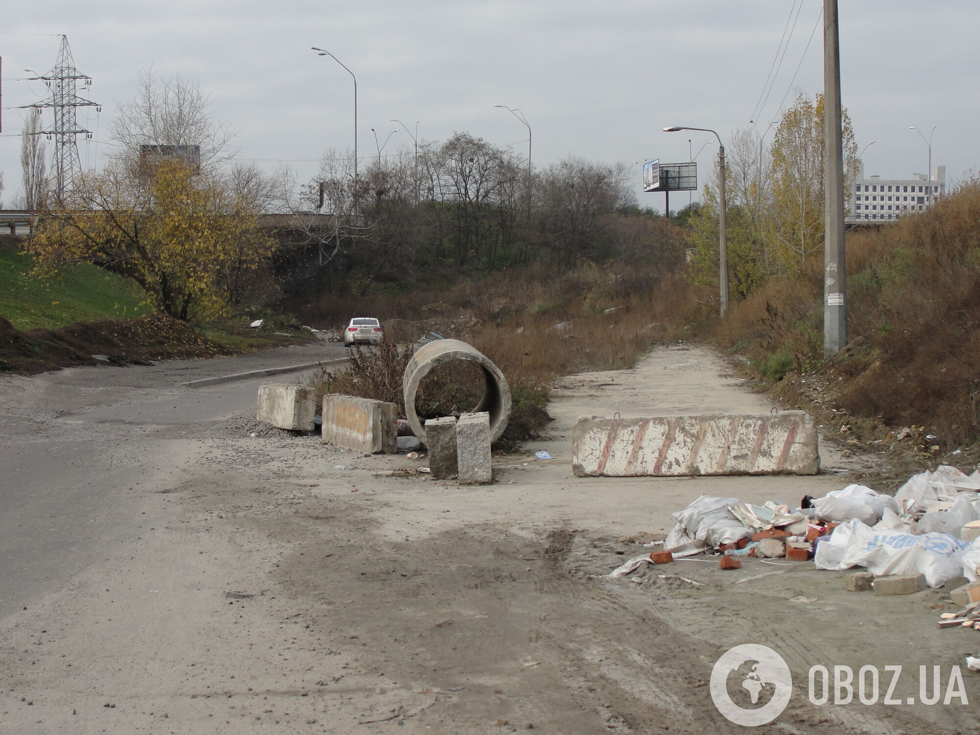 Аварійний проїзд на вул. Саперно-Слобідська