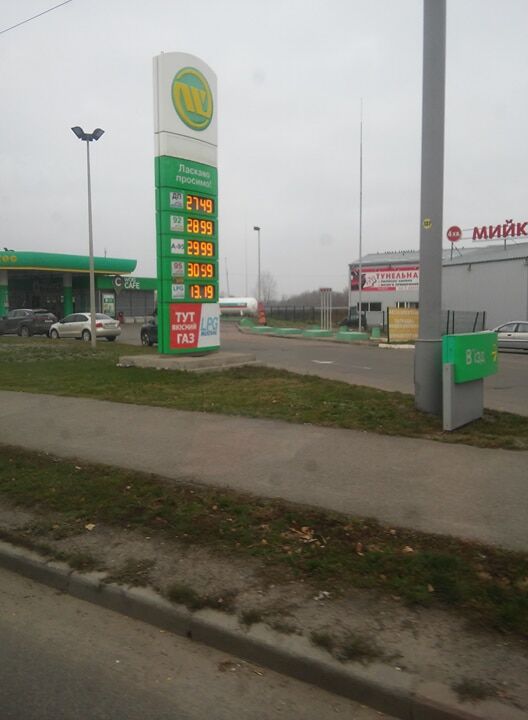 Ціни на бензин в Україні досягли історичного максимуму