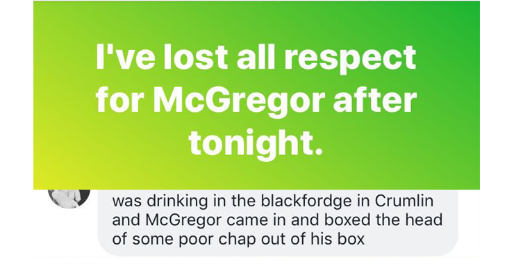 "Ось м*дак!" Зірка ММА МакГрегор вляпався в п'яний скандал