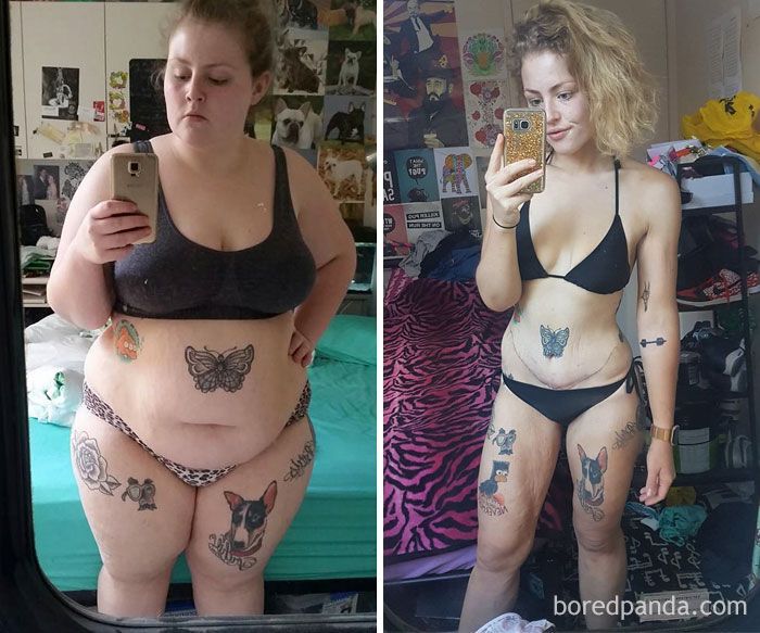 Фото до и после похудения: как люди меняются до неузнаваемости