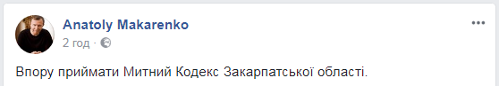 "Пора принимать таможенный кодекс Закарпатья": Москаль ошарашил владельцев авто на "евробляхах"