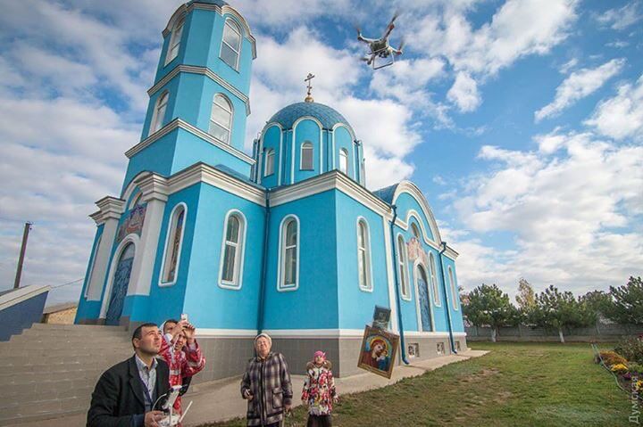 "Кадилодрон в дії": в мережі показали, як працює "православний" безпілотник