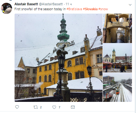 Словакия попала в снежный плен: объявлен режим ЧП