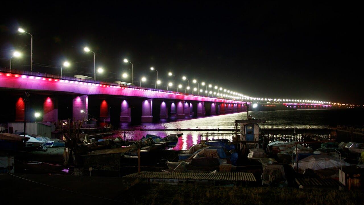 Вогні переправи: Філатов представив унікальне динамічне освітлення Кайдацького мосту в Дніпрі