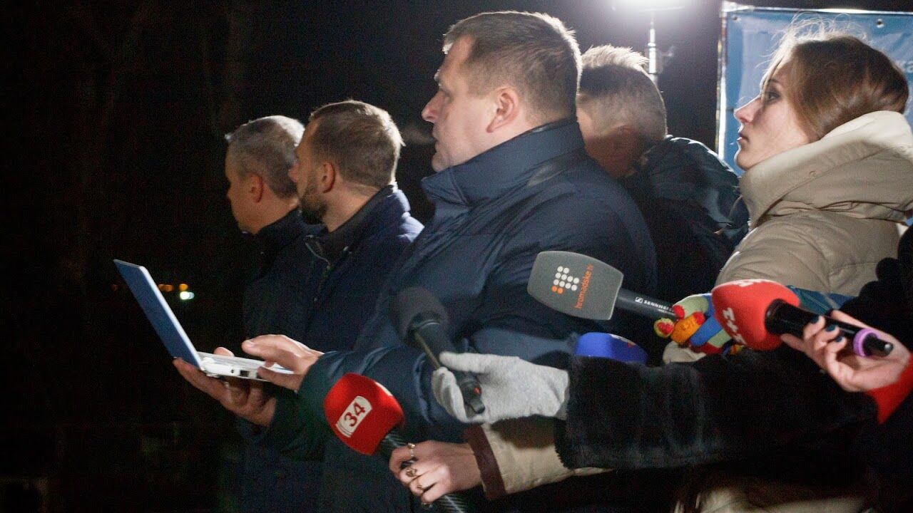 Вогні переправи: Філатов представив унікальне динамічне освітлення Кайдацького мосту в Дніпрі