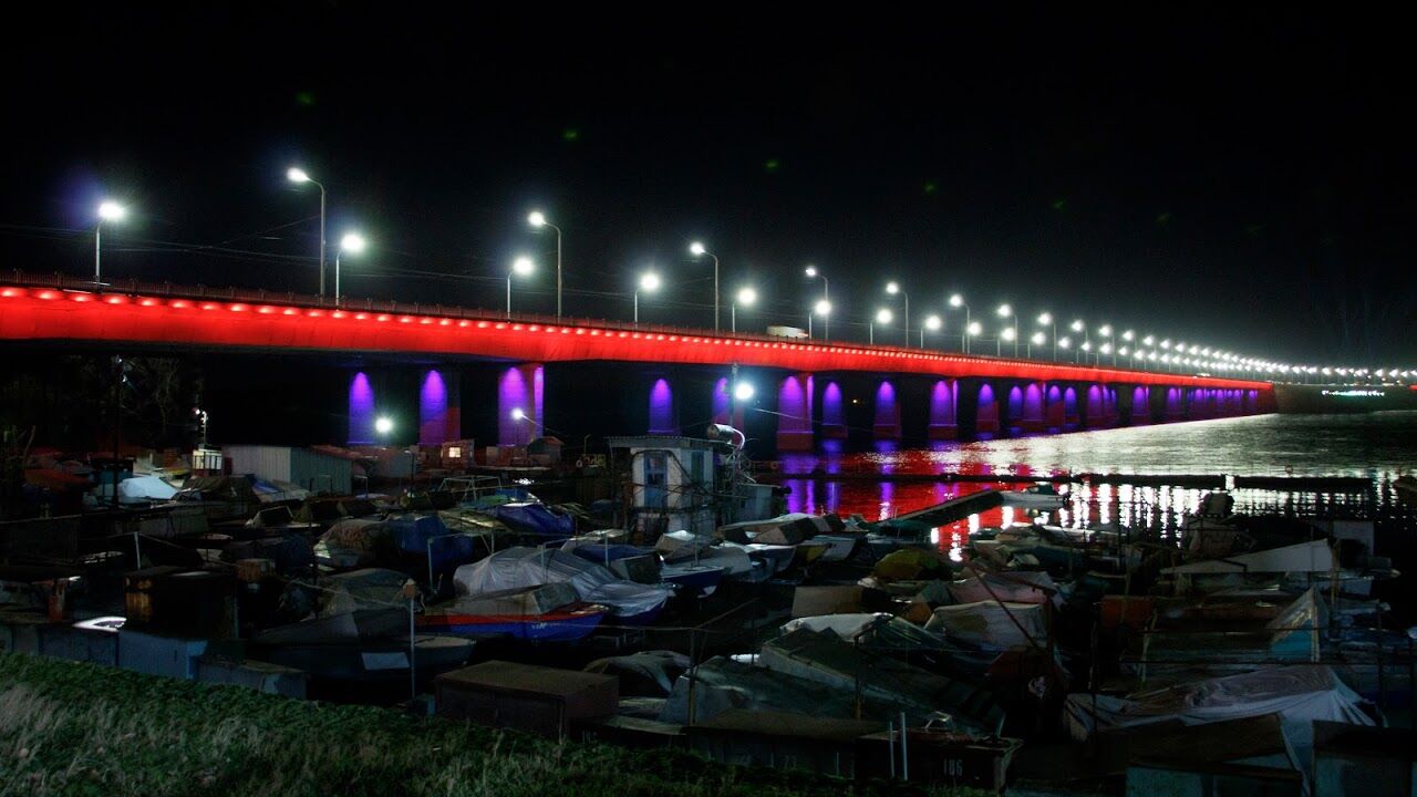 Вогні переправи: Філатов представив унікальне динамічне освітлення Кайдацького мосту в Дніпрі