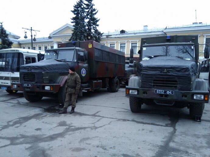 Саакашвили и Ко пытались захватить Октябрський дворец во время детского утренника