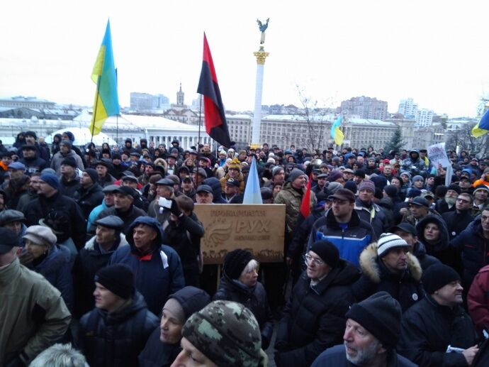 Саакашвили и Ко пытались взять штурмом Октябрський дворец во время детского утренника