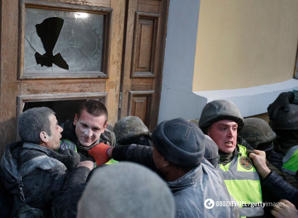 Сторонники Саакашвили штурмовали Октябрьский дворец: все подробности