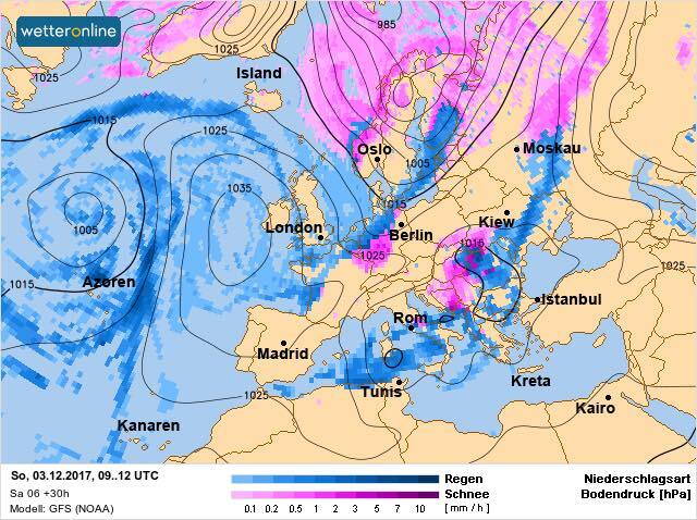 В зоне влияния балканского циклона: синоптик дала прогноз погоды в Киеве