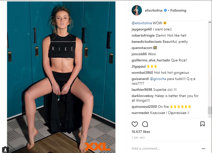 Свитолина выложила в Instagram свое соблазнительное фото и собрала тысячи "лайков"