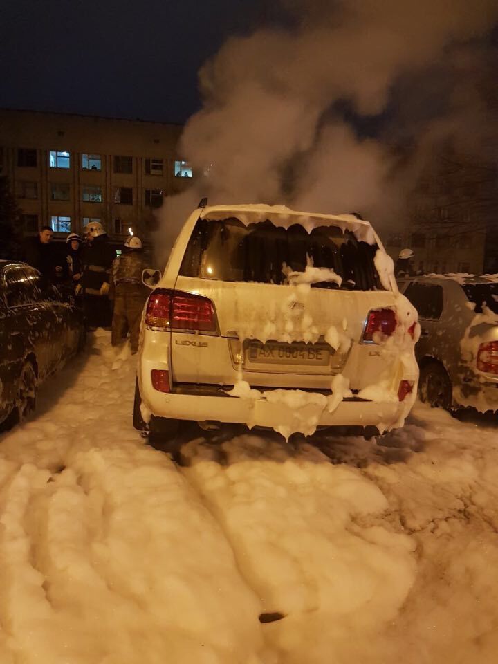 ДТП у Харкові: чоловікові судді, яка посадила Зайцеву в СІЗО, спалили елітне авто